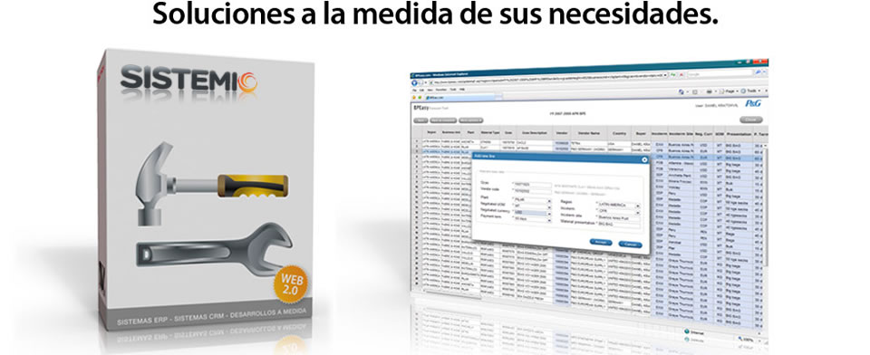 Aplicaciones empresariales a medda